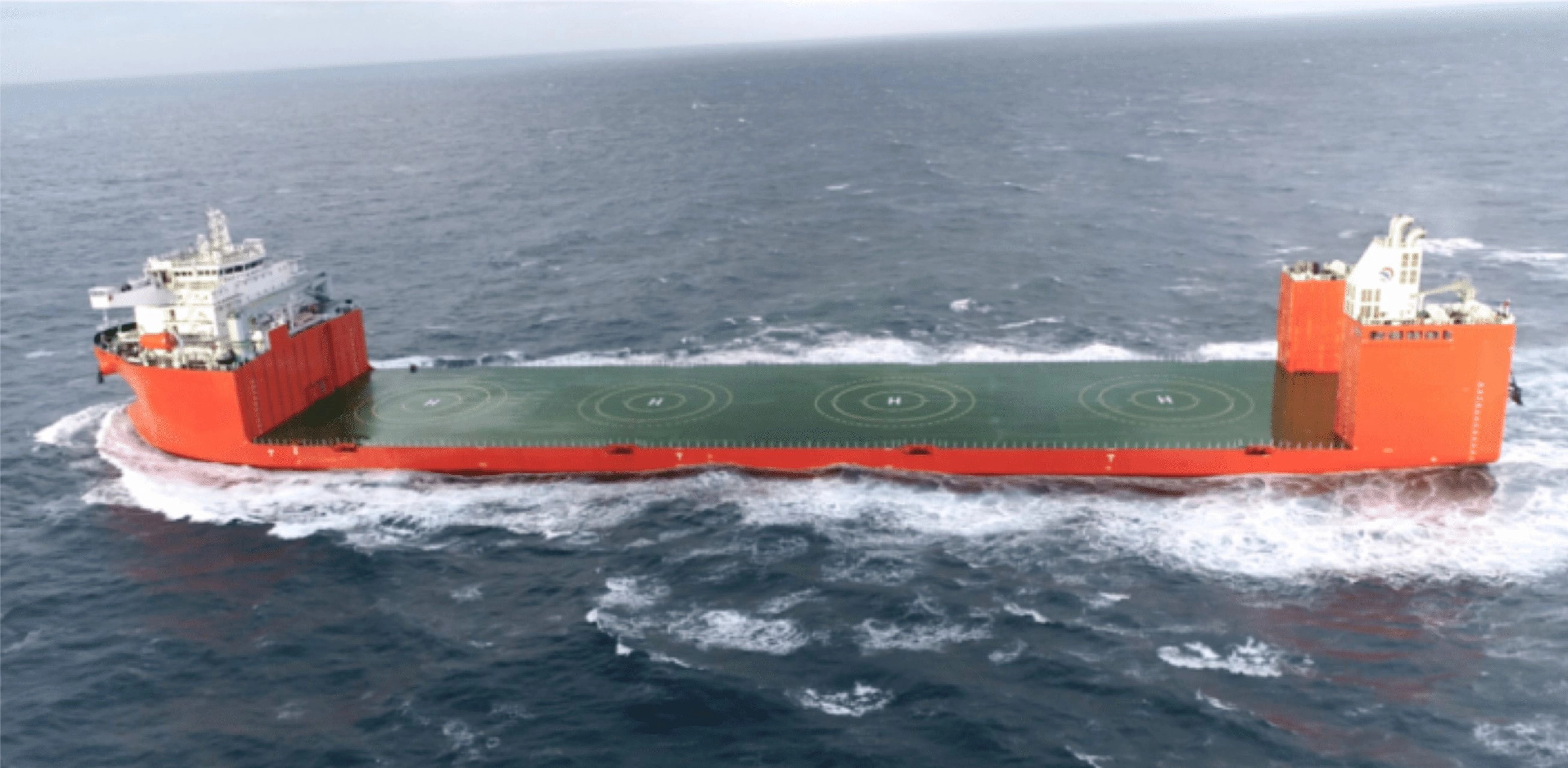 The Wei Xiao Tian Shi without cargo