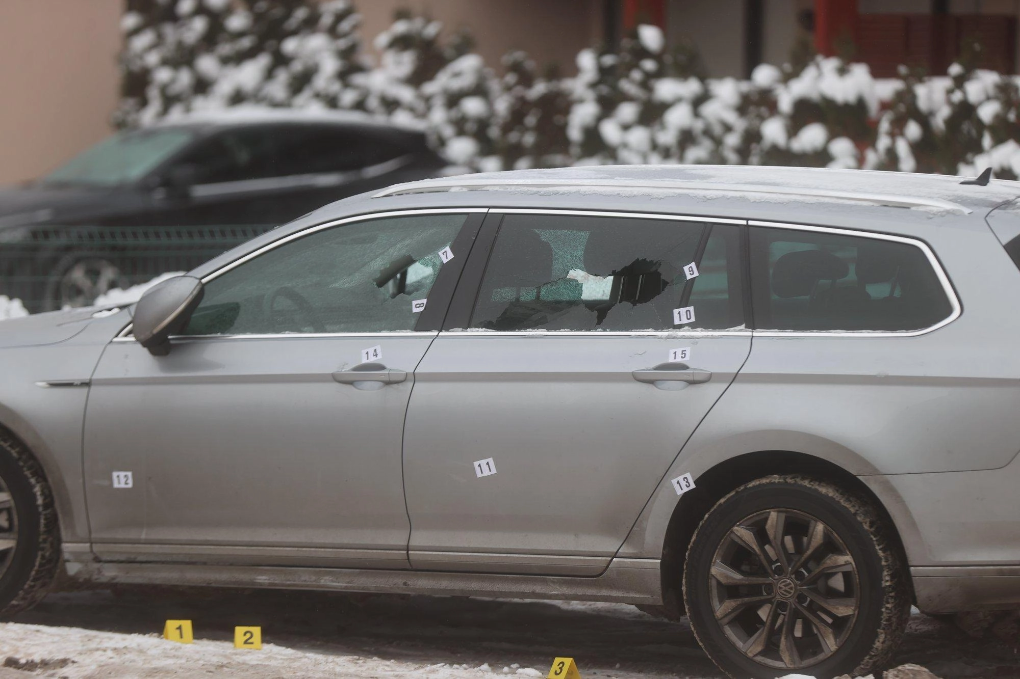 The attack struck a personal chord, as the car targeted was primarily driven by Läänemets' wife.