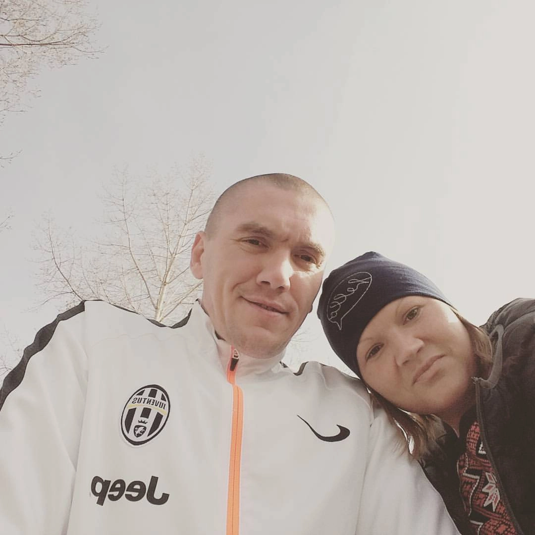Yevtyukhin and his wife