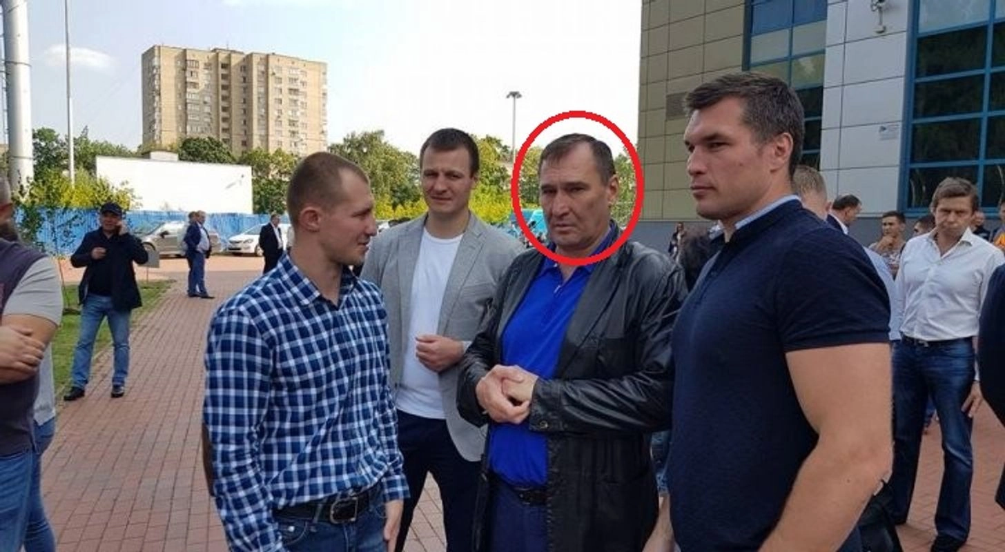 Anatoly Petrov (third from left)