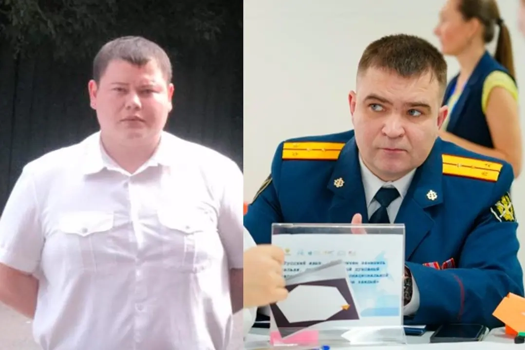 Mikhail Sobolev (left) and Pavel Kiselev (right)