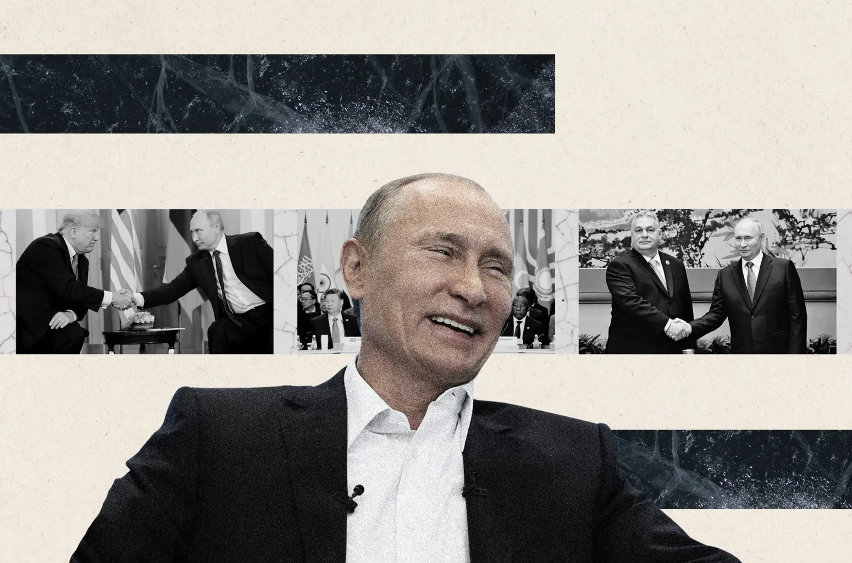 Less of a pariah: Putin steps up efforts to end Russia’s international isolation, but success hinges on peace talks