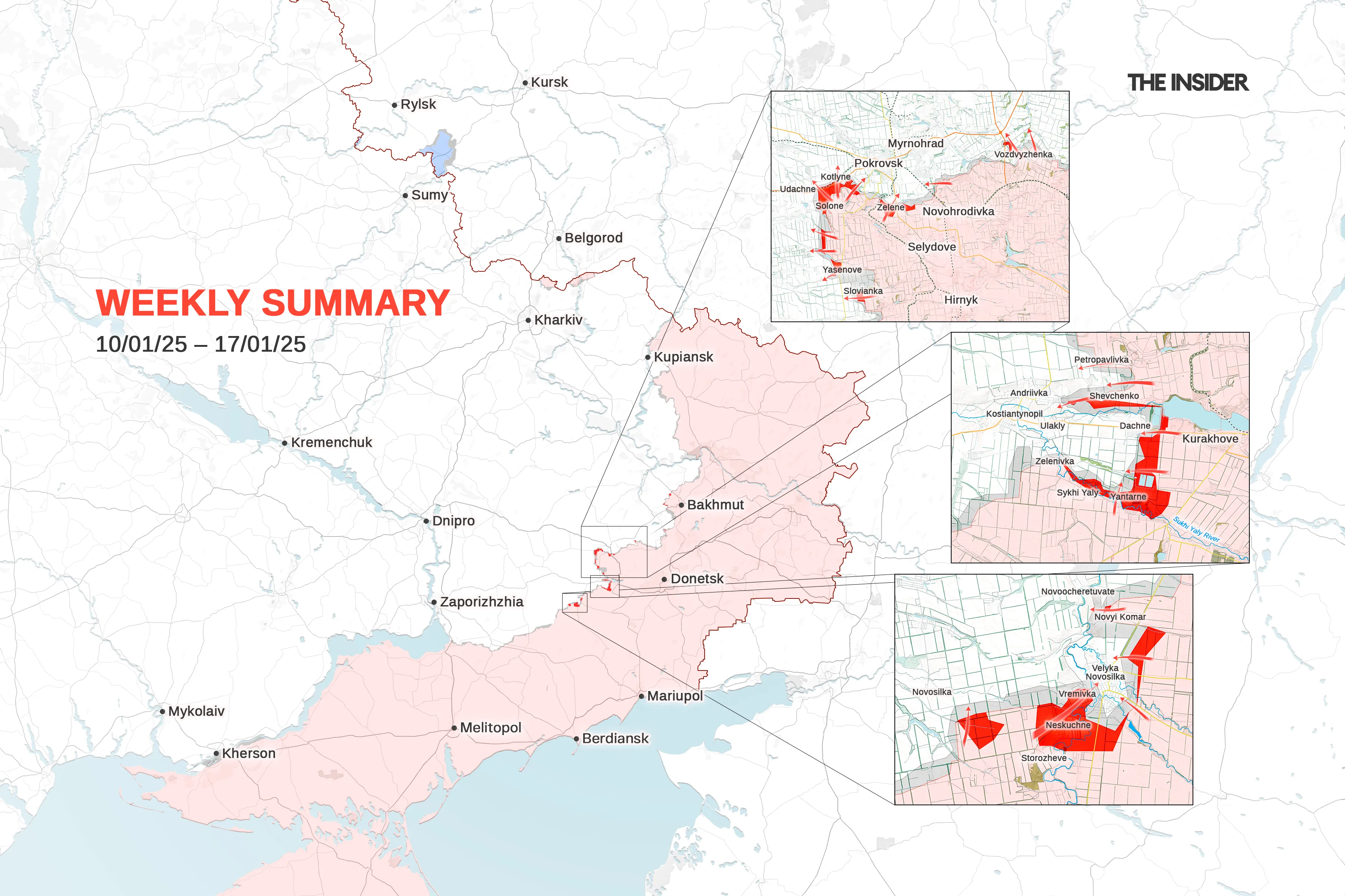 Weekly Russia-Ukraine war summary: Raids on Russia's oil depots and chemical plants, battles in Toretsk and Chasiv Yar, North Korean POWs