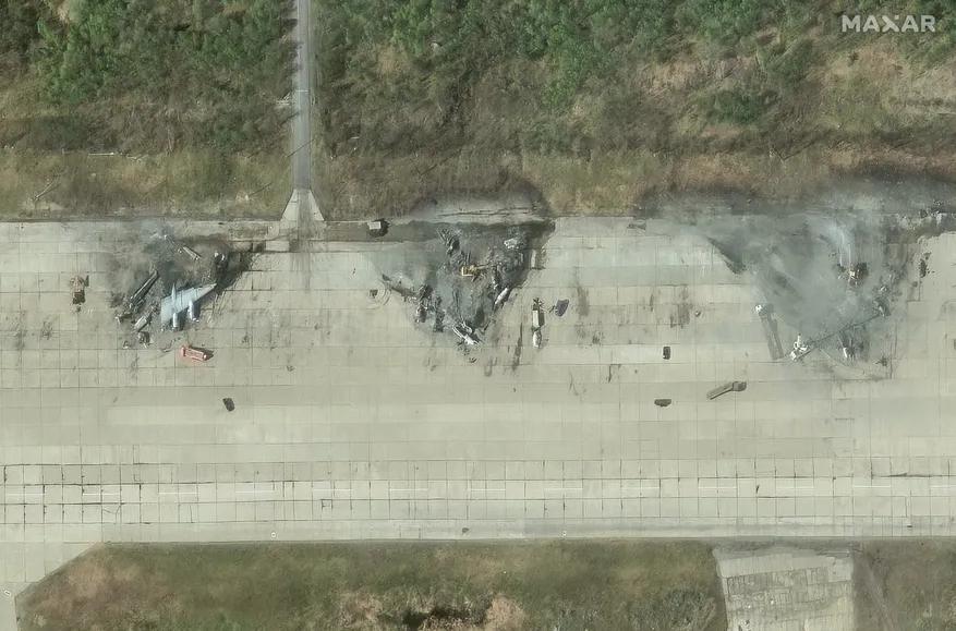 Operation Spiderweb: Satellites confirm 15 destroyed Russian aircraft, drone footage shows up to 23 — most are strategic bombers