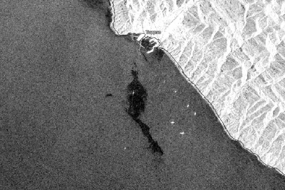 Oil slick found off Russia’s Black Sea coast near Tuapse as authorities blame Ukrainian drones for spill