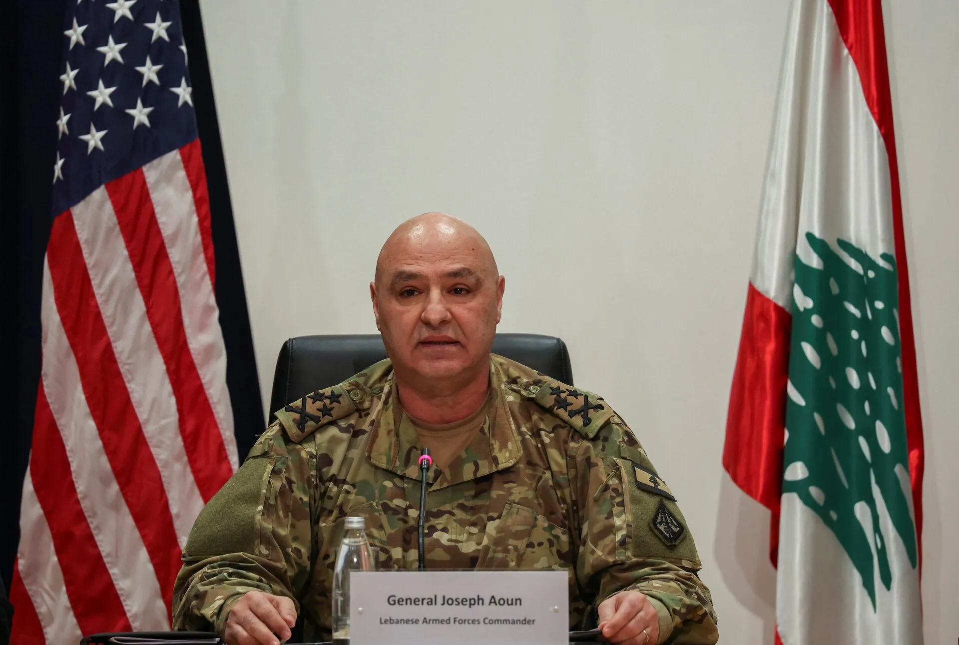 General Joseph Aoun, former commander of the Lebanese Army and elected president of Lebanon in 2025