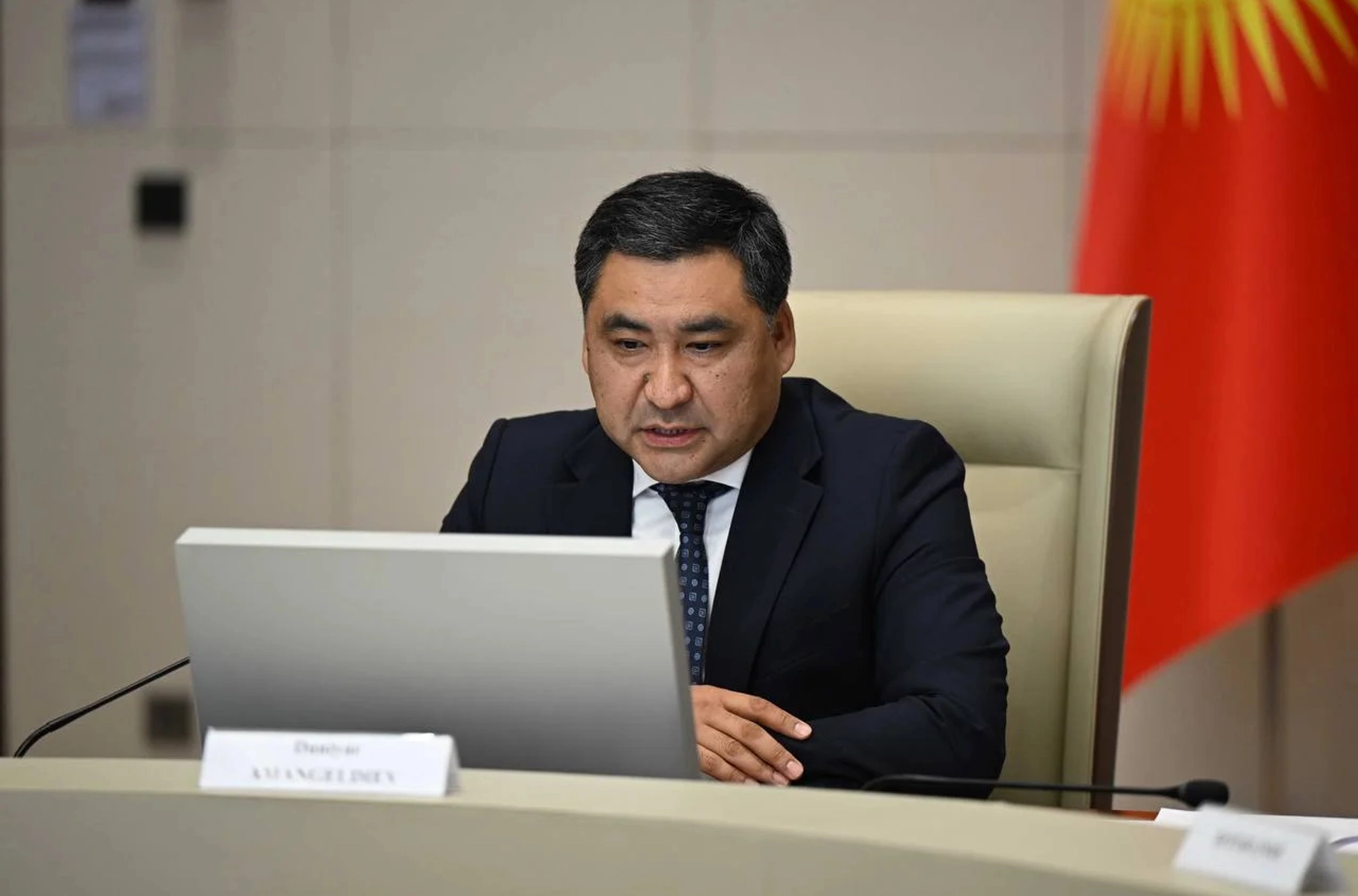 Daniyar Amangeldiev. Photo: Government of Kyrgyzstan